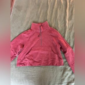Lululemon Scuba half-zip hoodie